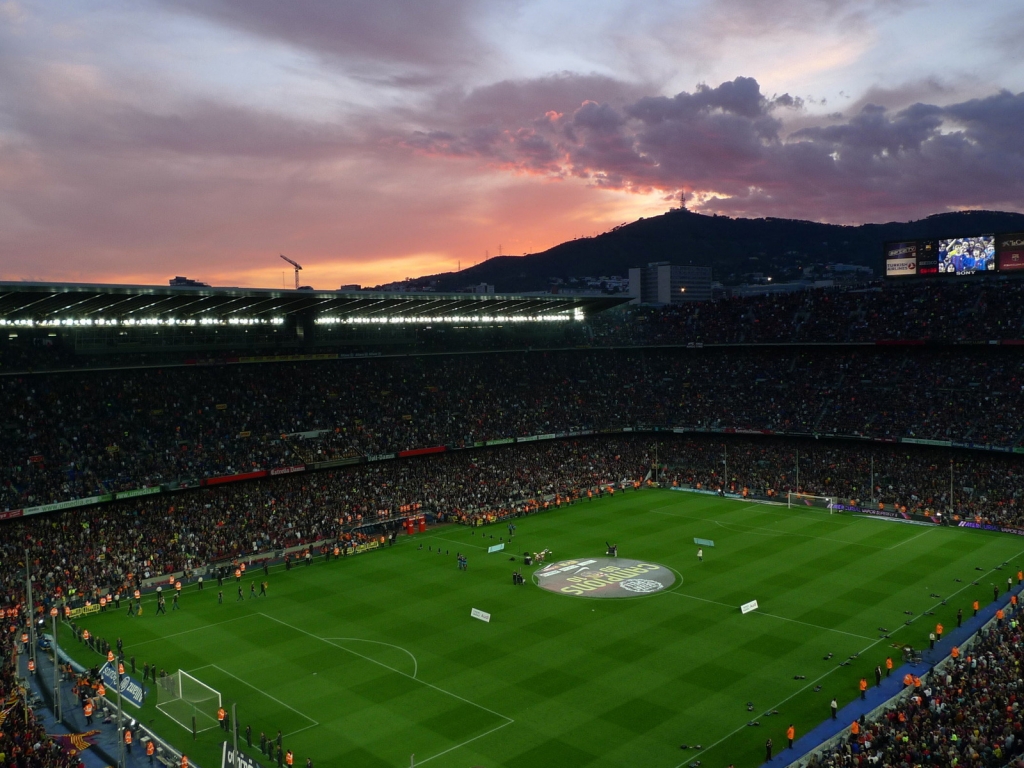 Camp Nou Stadium for 1024 x 768 resolution