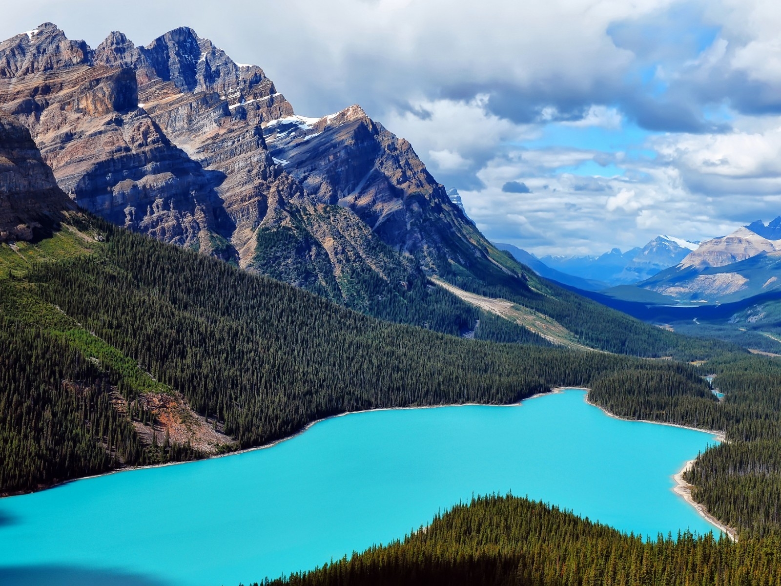 Canada Blue Lake for 1600 x 1200 resolution