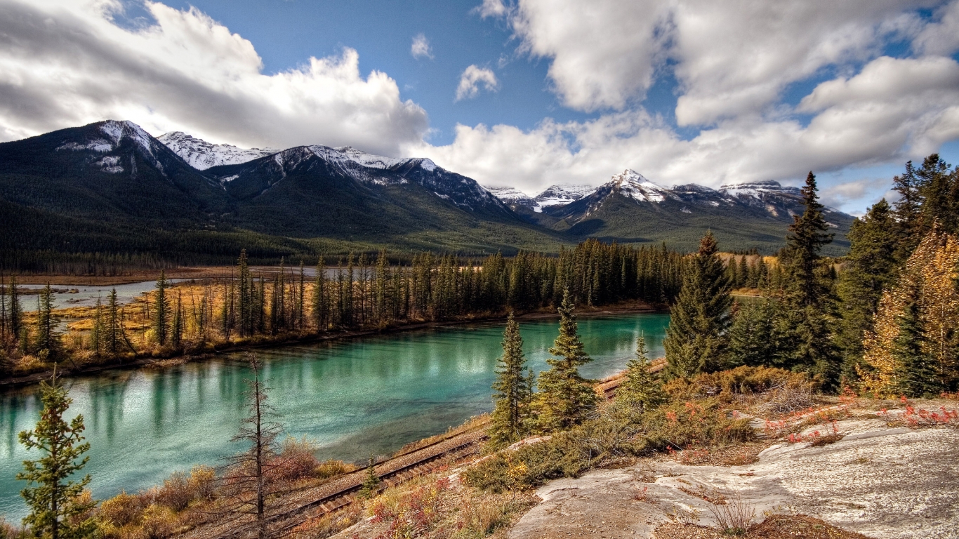 Canadian Pacific Railway for 1366 x 768 HDTV resolution