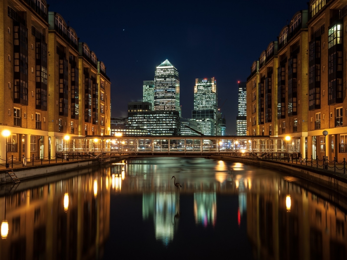 Canary Wharf View for 1152 x 864 resolution