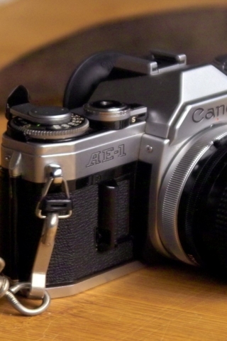 Canon AE1 Camera for 320 x 480 iPhone resolution