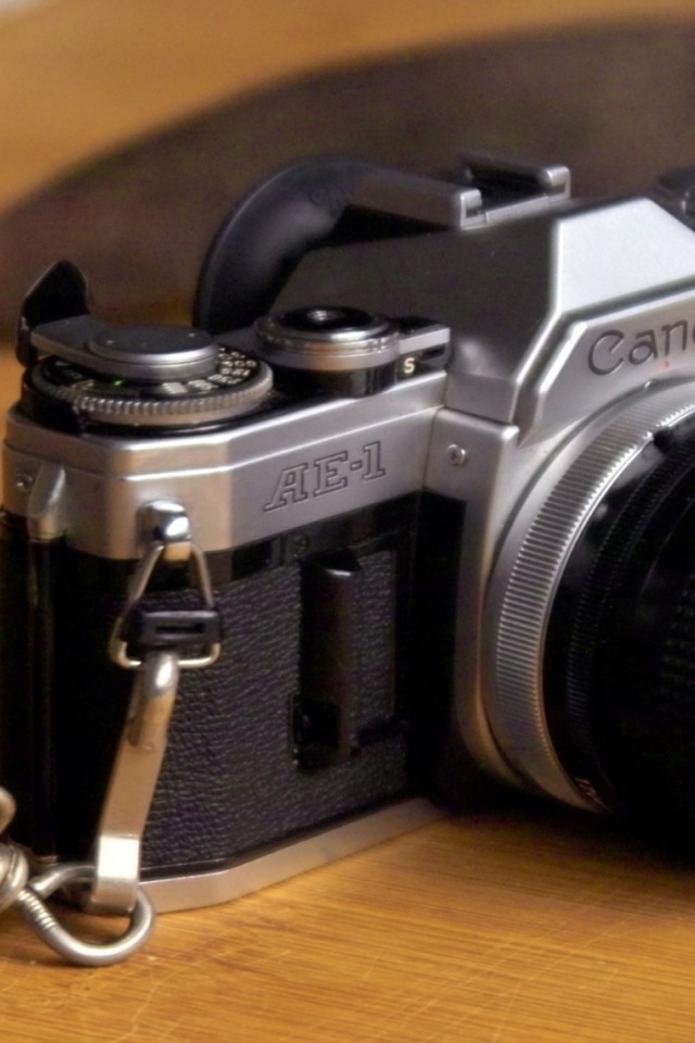 Canon AE1 Camera for 640 x 960 iPhone 4 resolution