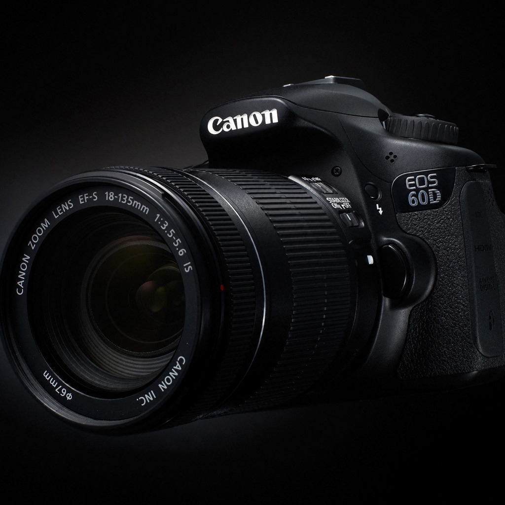 Canon EOS 60D for 1024 x 1024 iPad resolution