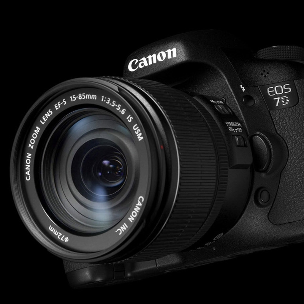 Canon EOS 7D Camera for 1024 x 1024 iPad resolution