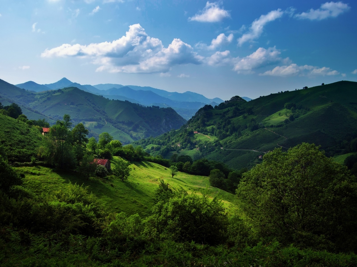 Cantabrian Mountains for 1152 x 864 resolution