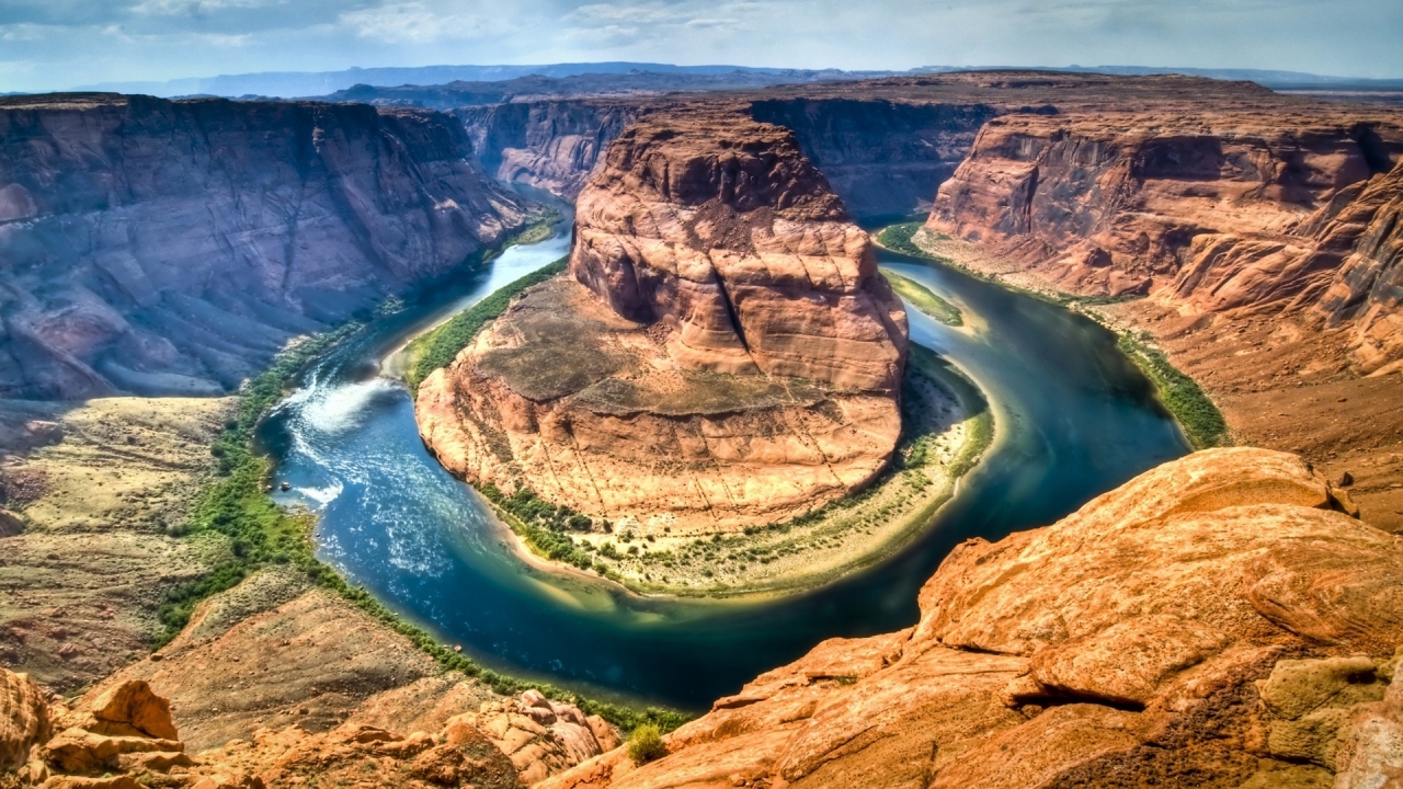 Canyons River for 1280 x 720 HDTV 720p resolution