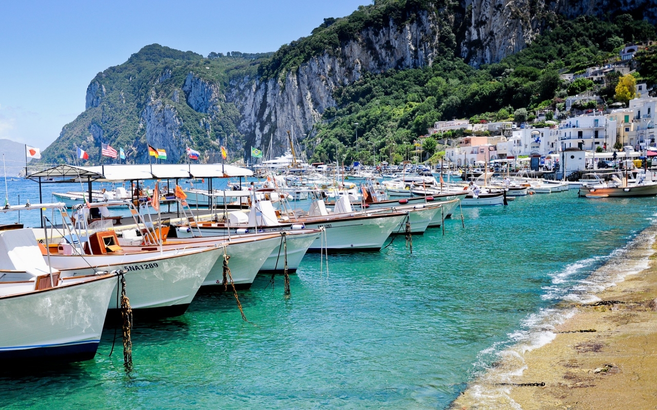 Capri Port View for 1280 x 800 widescreen resolution