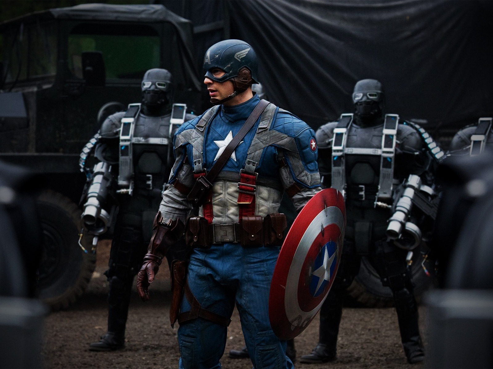 Captain America 2011 for 1600 x 1200 resolution