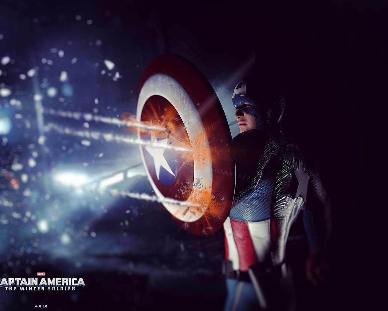 Captain America 2014 for 1280 x 1024 resolution