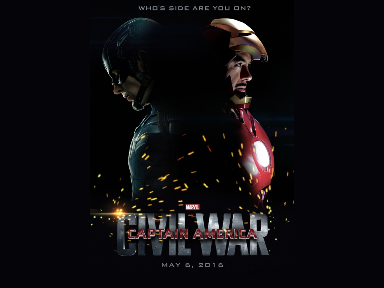 Captain America Civil War 2016 for 1280 x 960 resolution