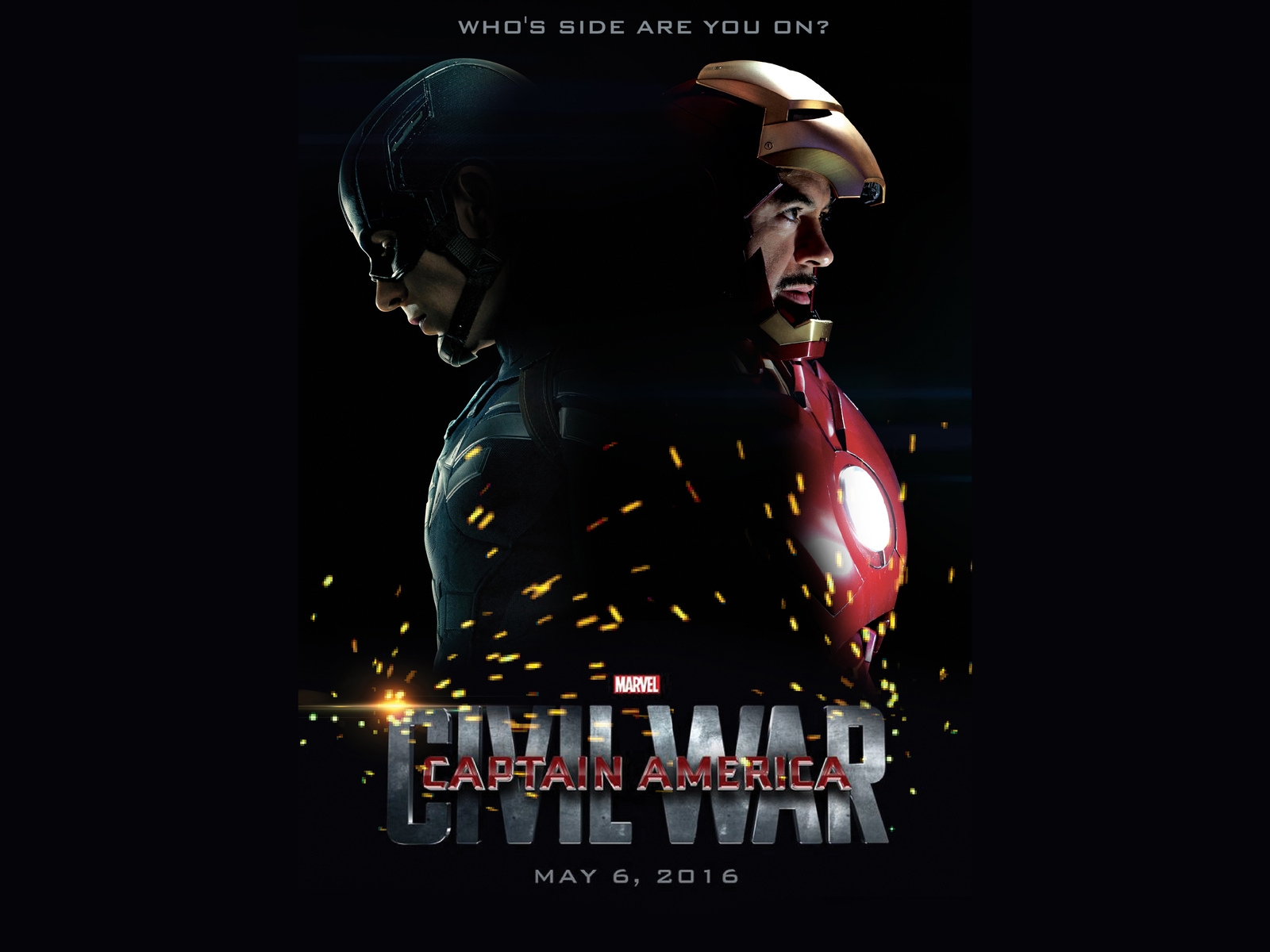 Captain America Civil War 2016 for 1600 x 1200 resolution