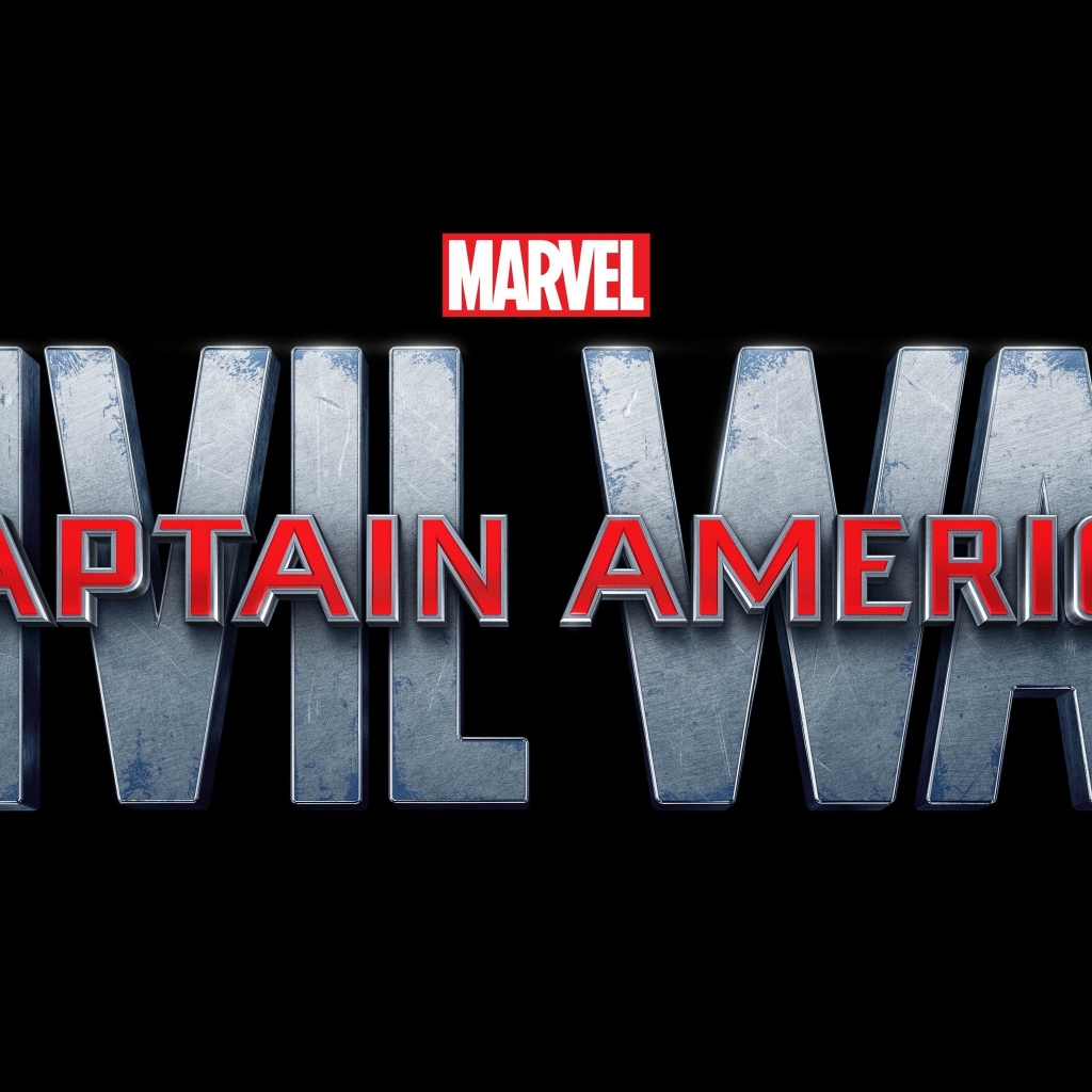Captain America Civil War Logo for 1024 x 1024 iPad resolution