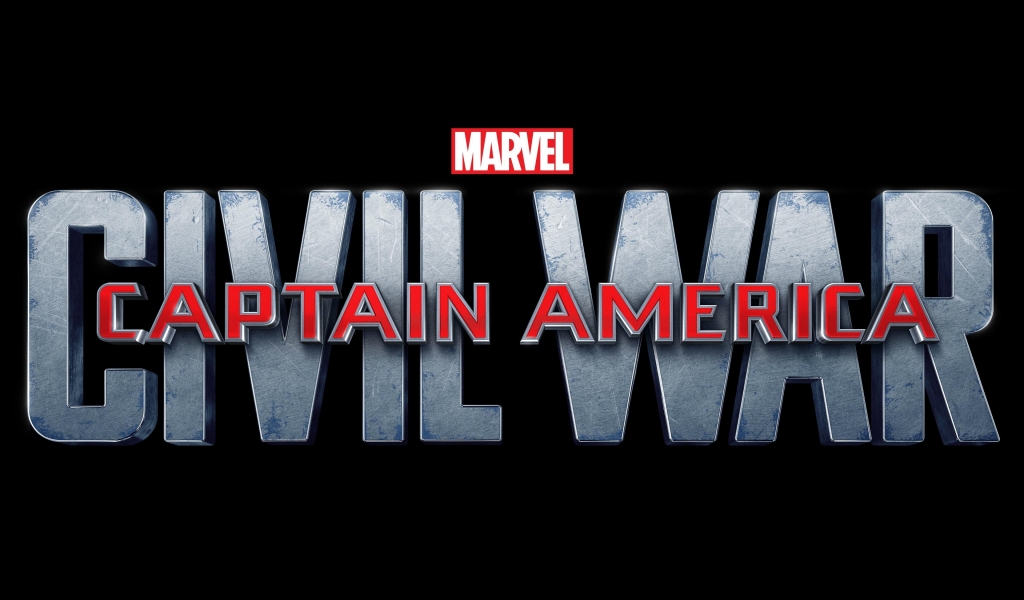 Captain America Civil War Logo for 1024 x 600 widescreen resolution
