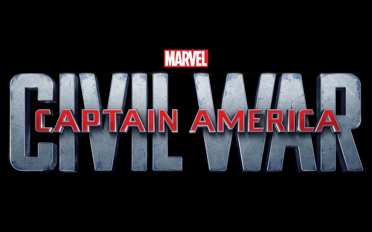 Captain America Civil War Logo for 1280 x 800 widescreen resolution