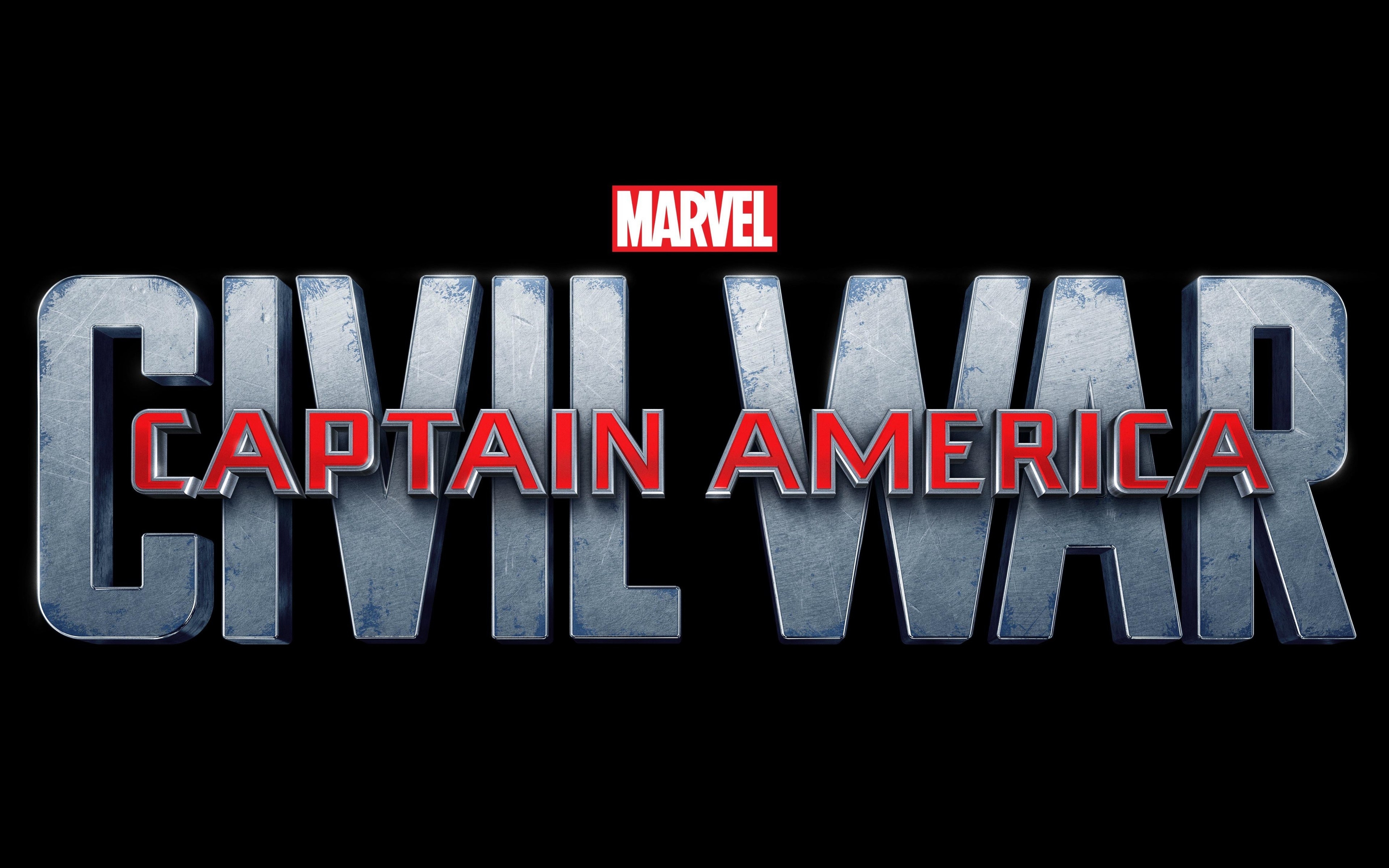 Captain America Civil War Logo for 3840 x 2400 Widescreen resolution