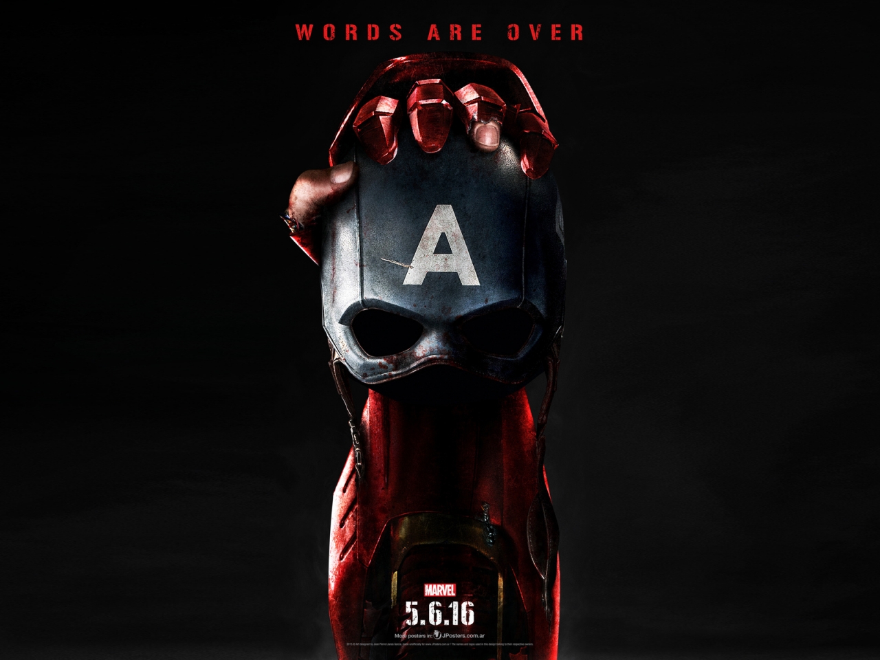 Captain America Civil War Poster 2016 for 1280 x 960 resolution