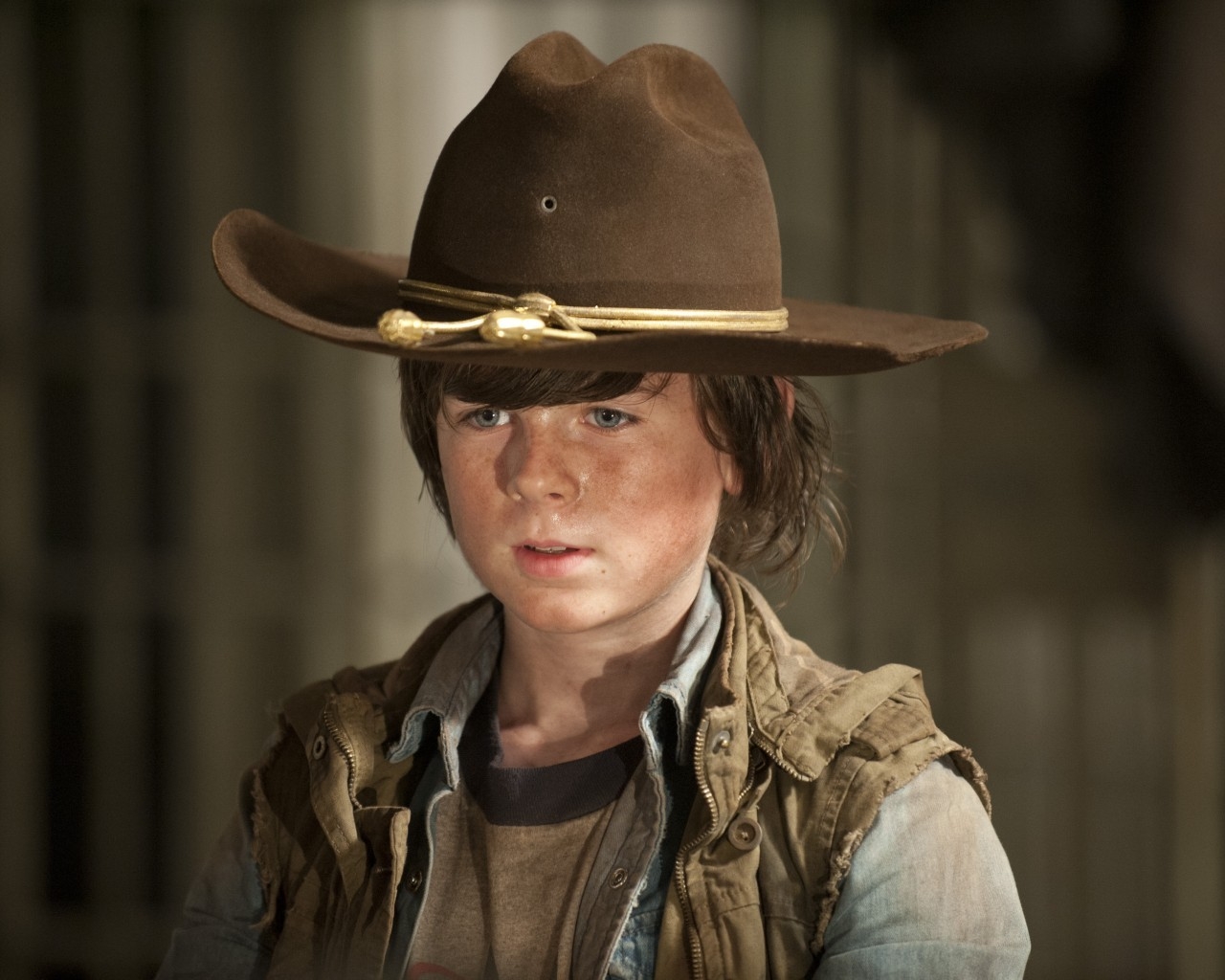 Carl Grimes The Walking Dead for 1280 x 1024 resolution
