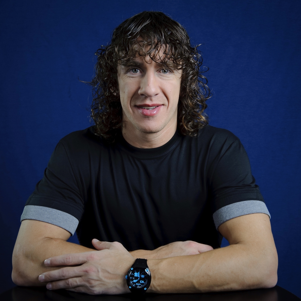 Carles Puyol Smile for 1024 x 1024 iPad resolution