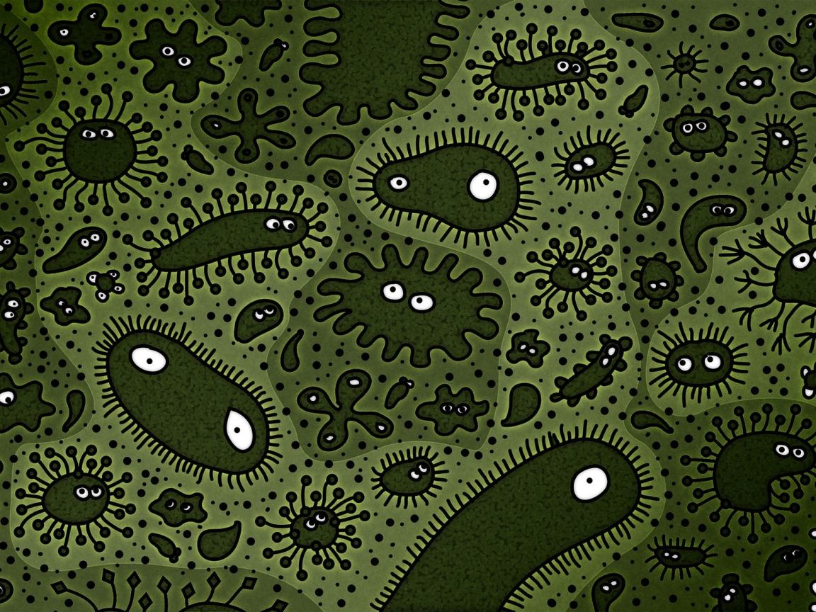 Carpet with eyes for 1152 x 864 resolution