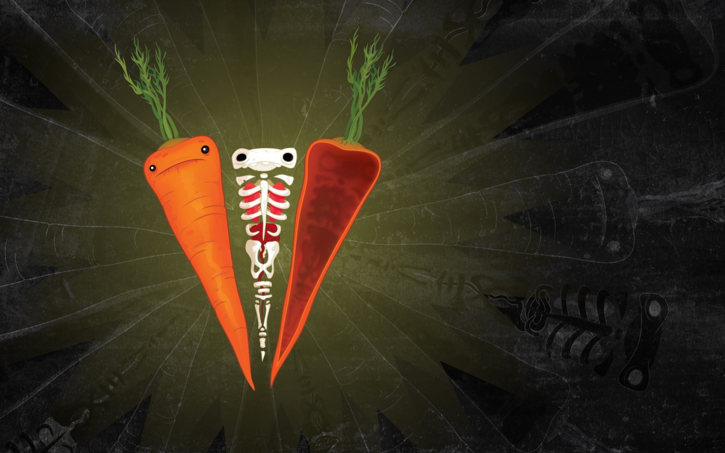 Carrots for 1440 x 900 widescreen resolution