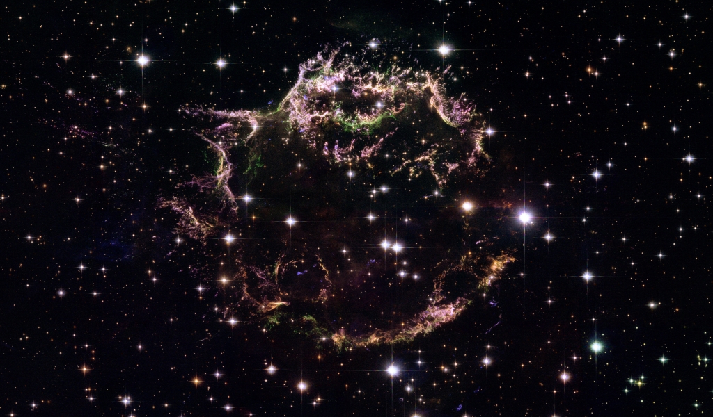 Cassiopeia for 1024 x 600 widescreen resolution