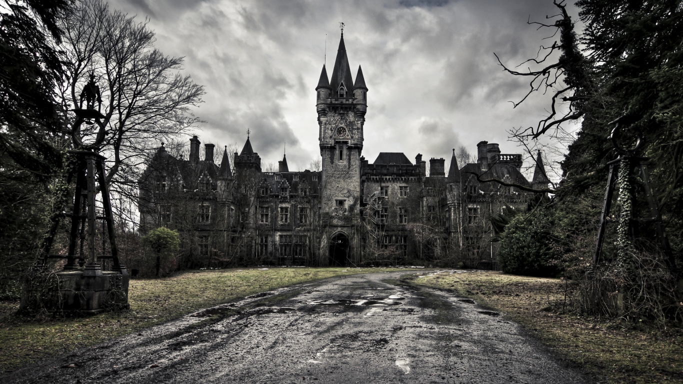 Castle of Decay for 1366 x 768 HDTV resolution