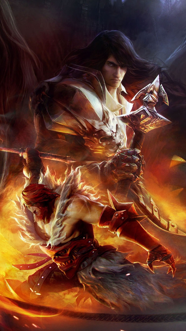 Castlevania Lords of Shadow Mirror of Fate for 640 x 1136 iPhone 5 resolution