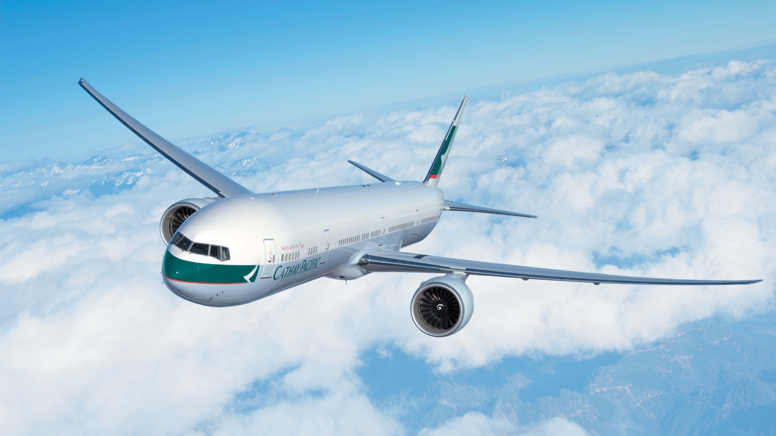 Cathay Pacific for 1536 x 864 HDTV resolution