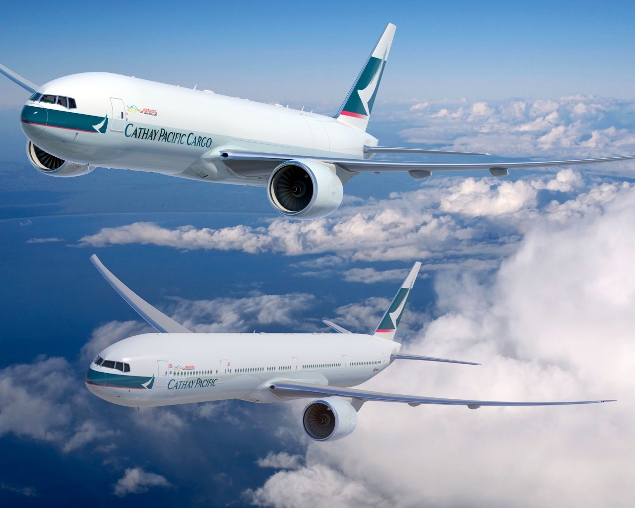 Cathay Pacific Boeing 777 for 1280 x 1024 resolution