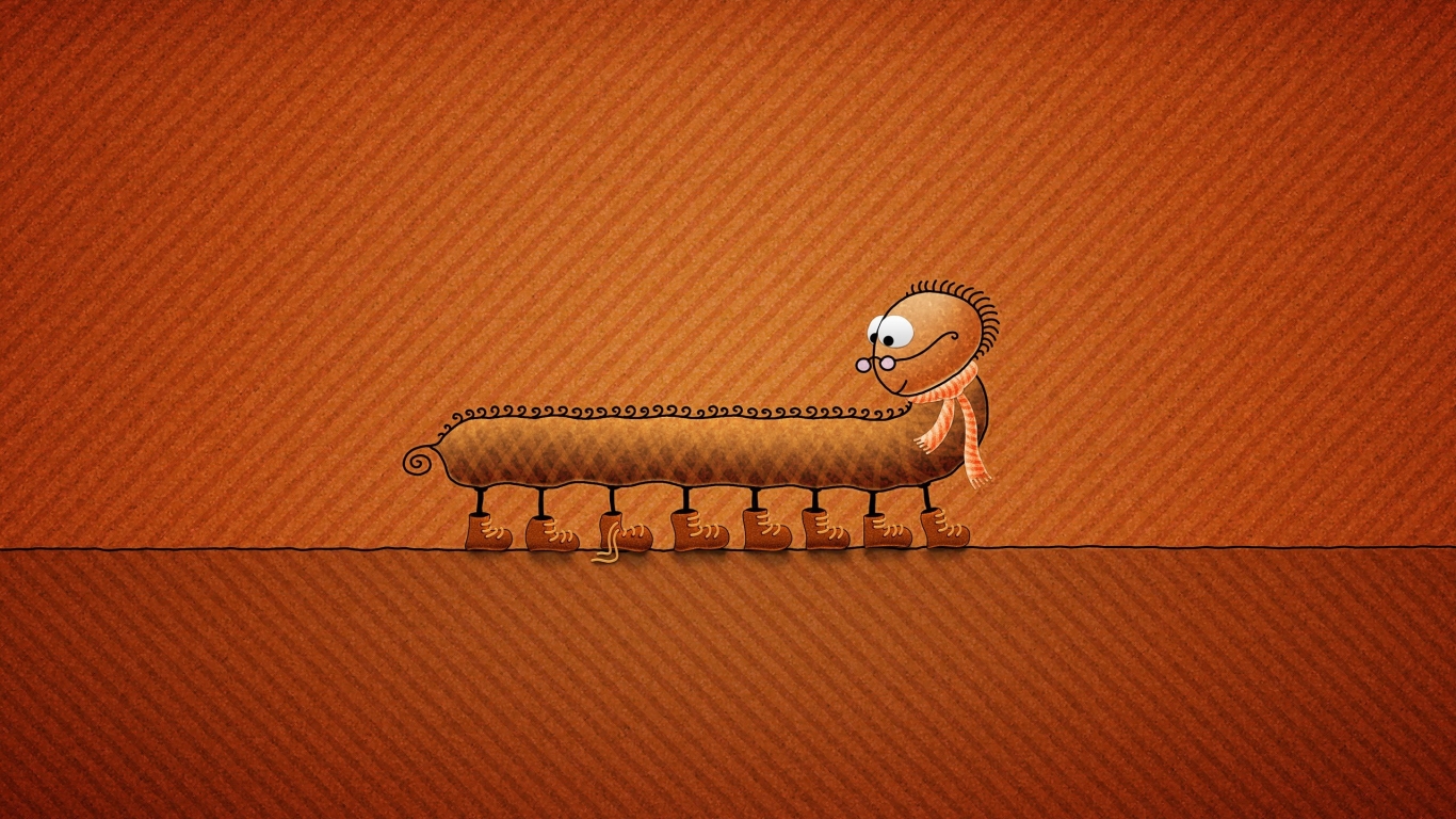 Centipede for 1366 x 768 HDTV resolution