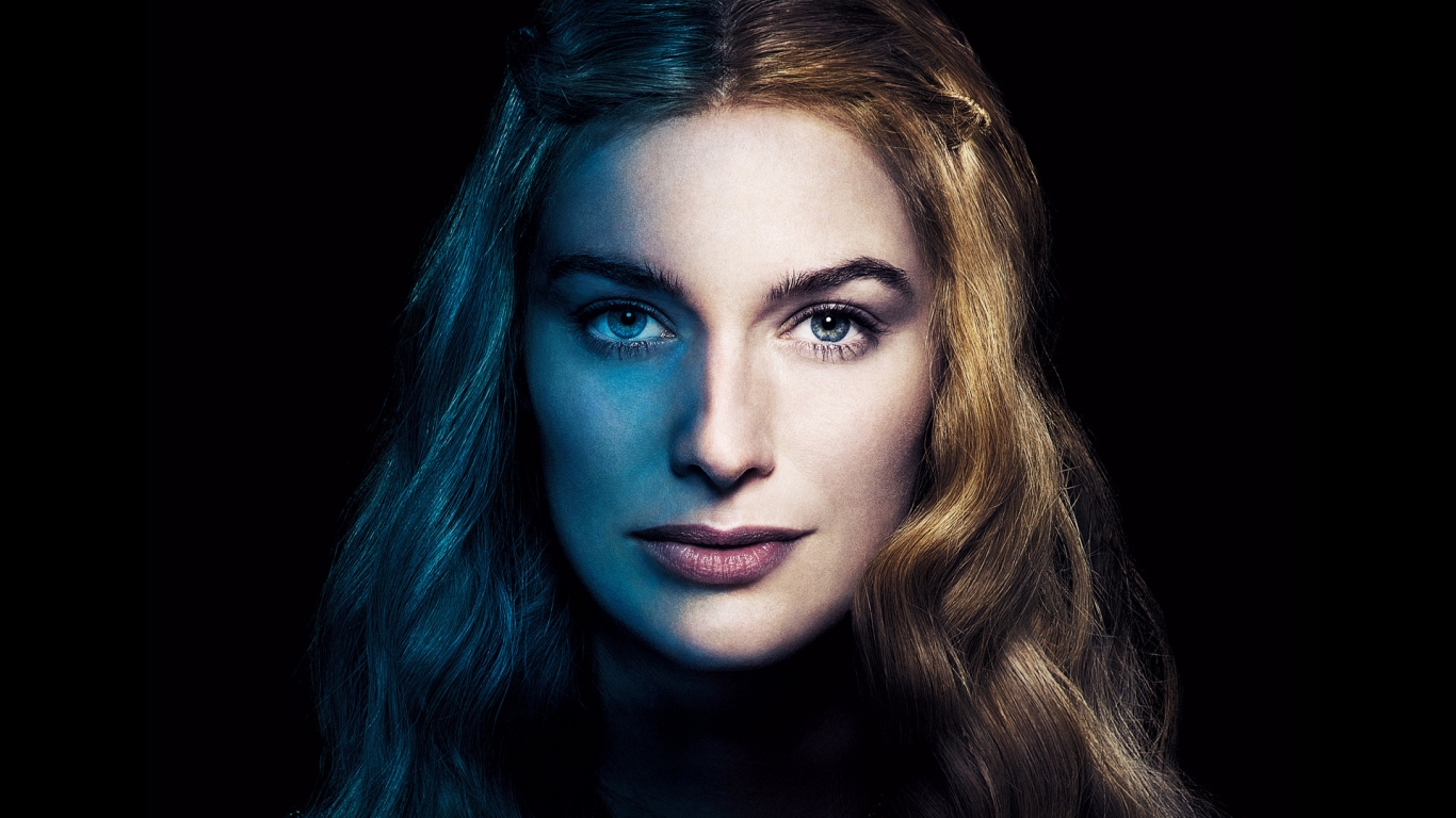 Cersei Lannister Game of Thrones for 1366 x 768 HDTV resolution