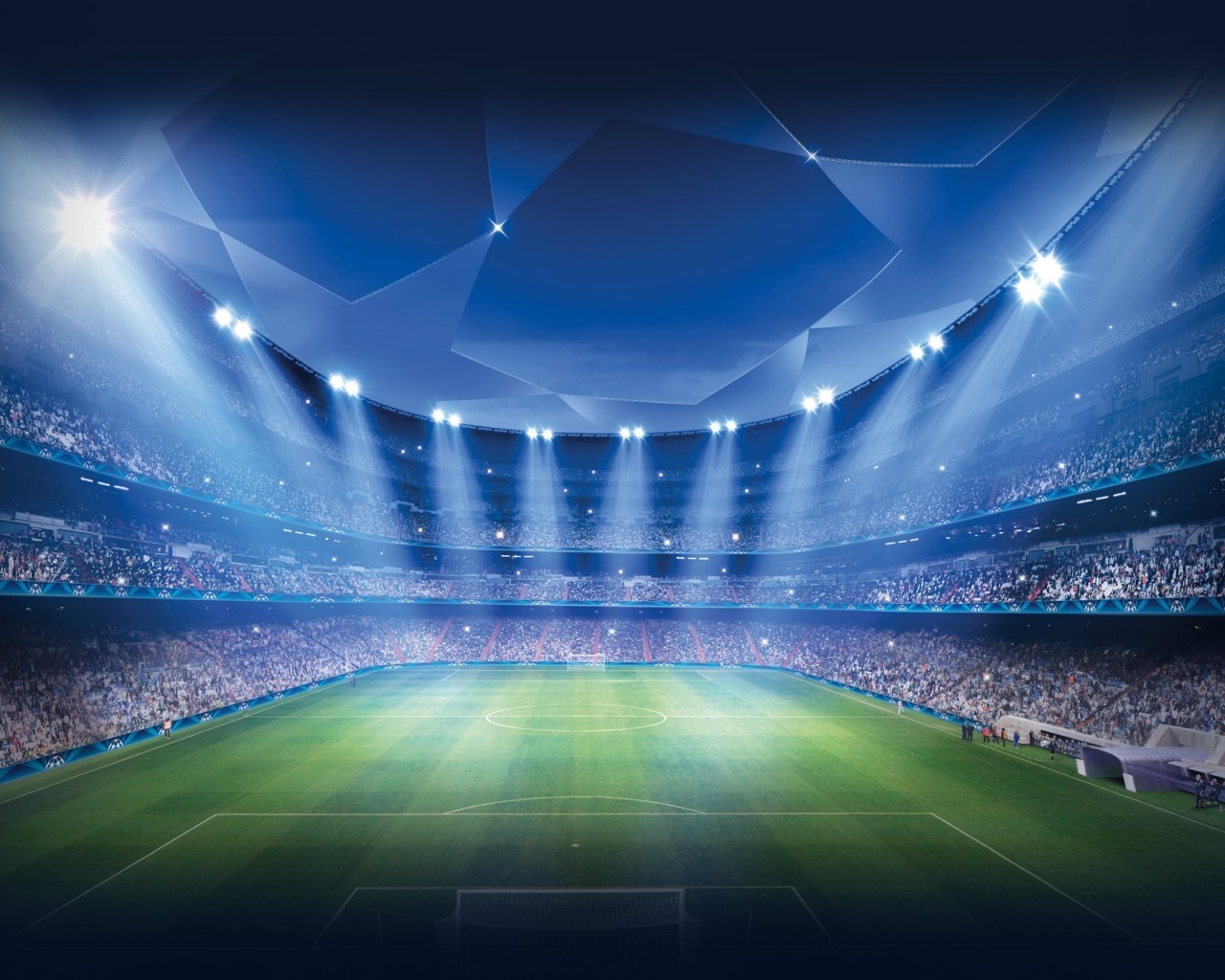 Champions League Stadium for 1280 x 1024 resolution