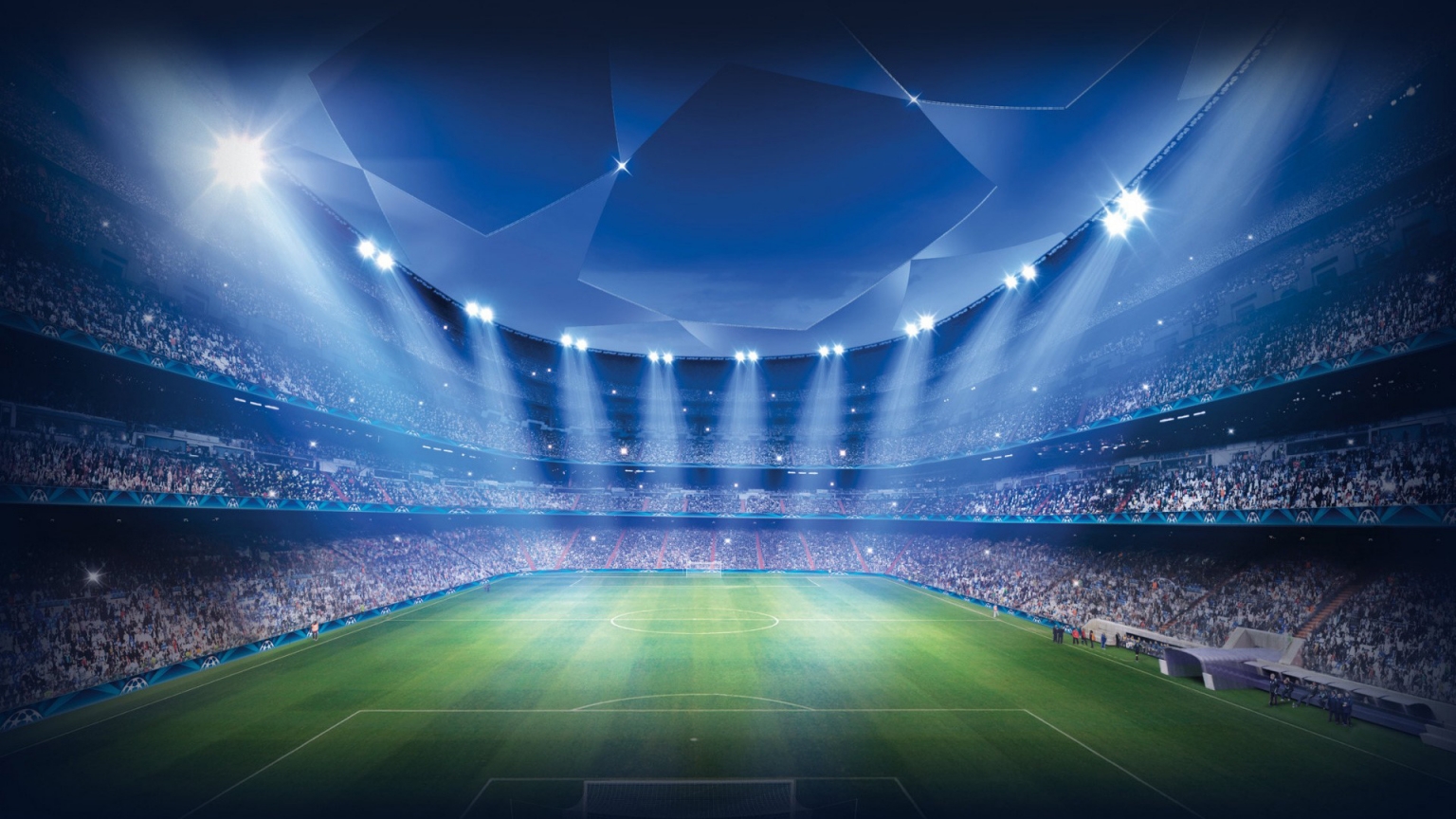 Champions League Stadium for 1536 x 864 HDTV resolution