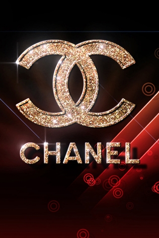 Chanel Logo for 320 x 480 iPhone resolution