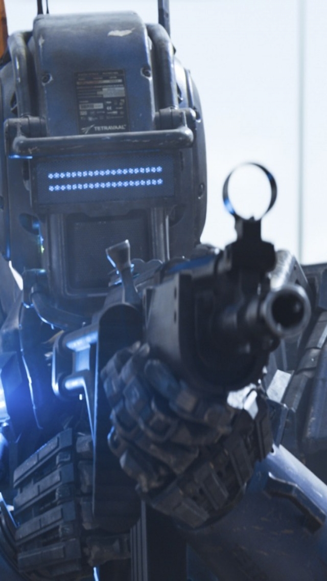 Chappie for 640 x 1136 iPhone 5 resolution