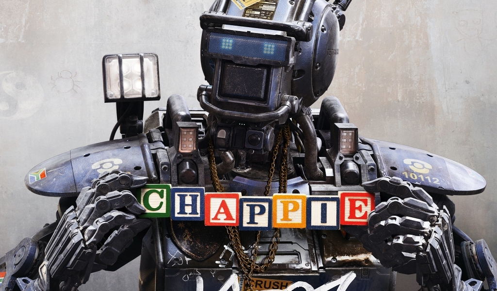 Chappie Robot for 1024 x 600 widescreen resolution