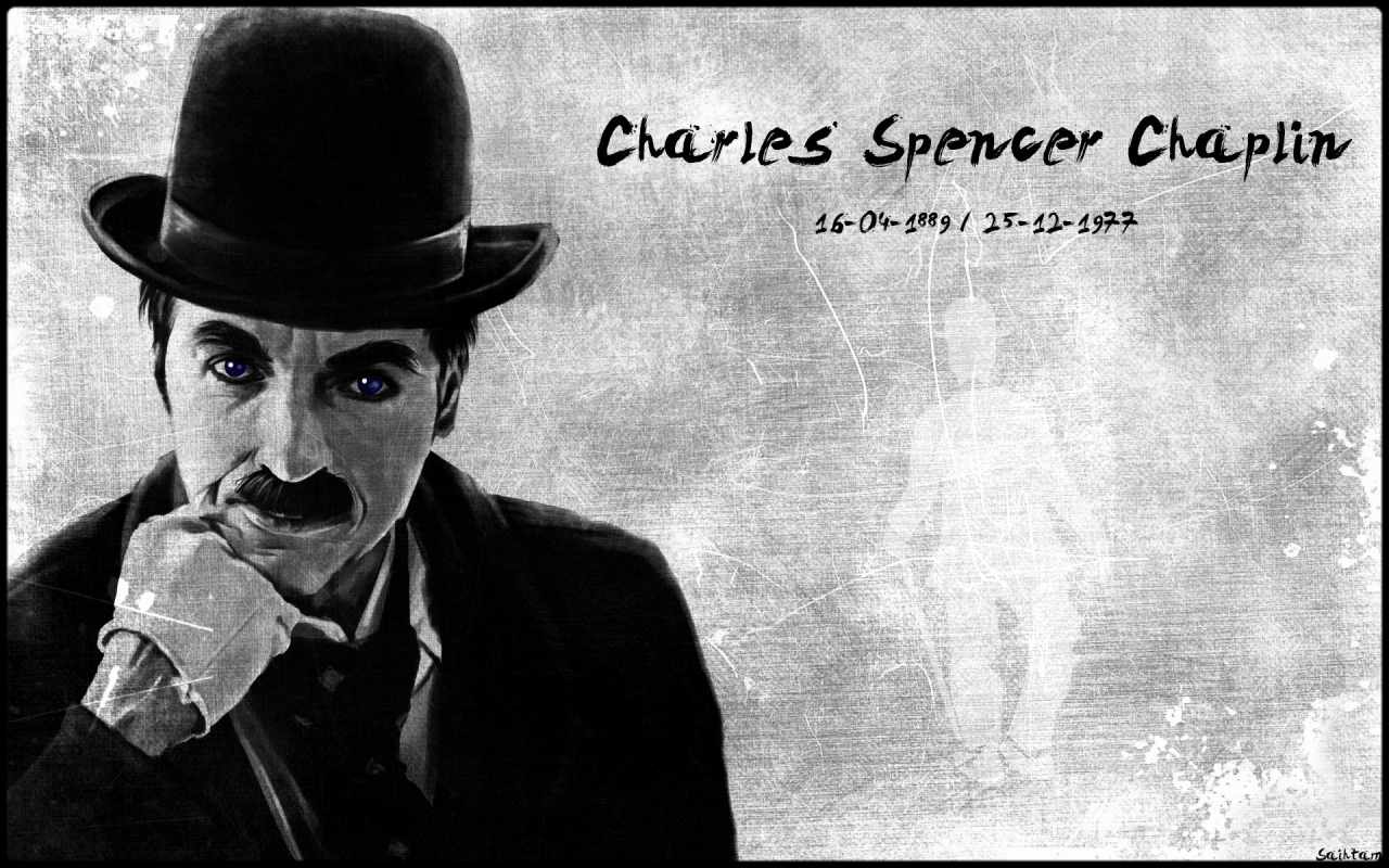 Charles Chaplin for 1280 x 800 widescreen resolution