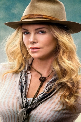 Charlize Theron in A Million Ways to Die in the West for 320 x 480 iPhone resolution