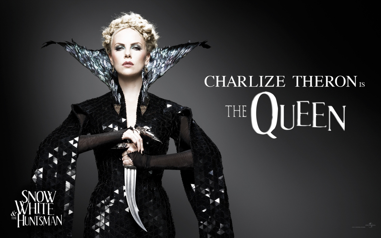 Charlize Theron The Queen for 1280 x 800 widescreen resolution
