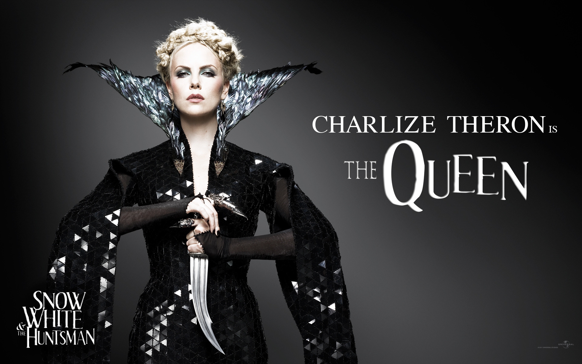 Charlize Theron The Queen for 1920 x 1200 widescreen resolution