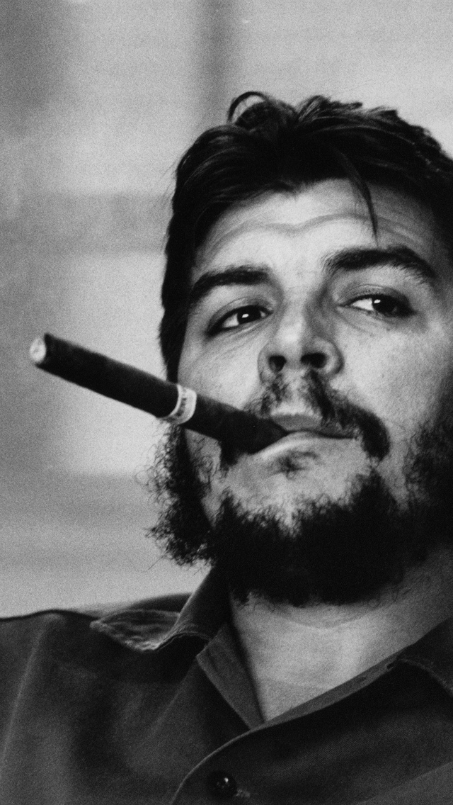 Che Guevara Short Hair for 640 x 1136 iPhone 5 resolution