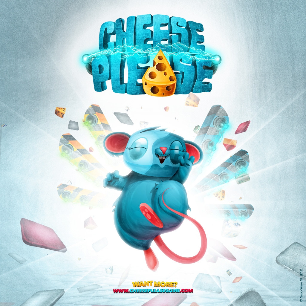 Cheese Please Game for 1024 x 1024 iPad resolution