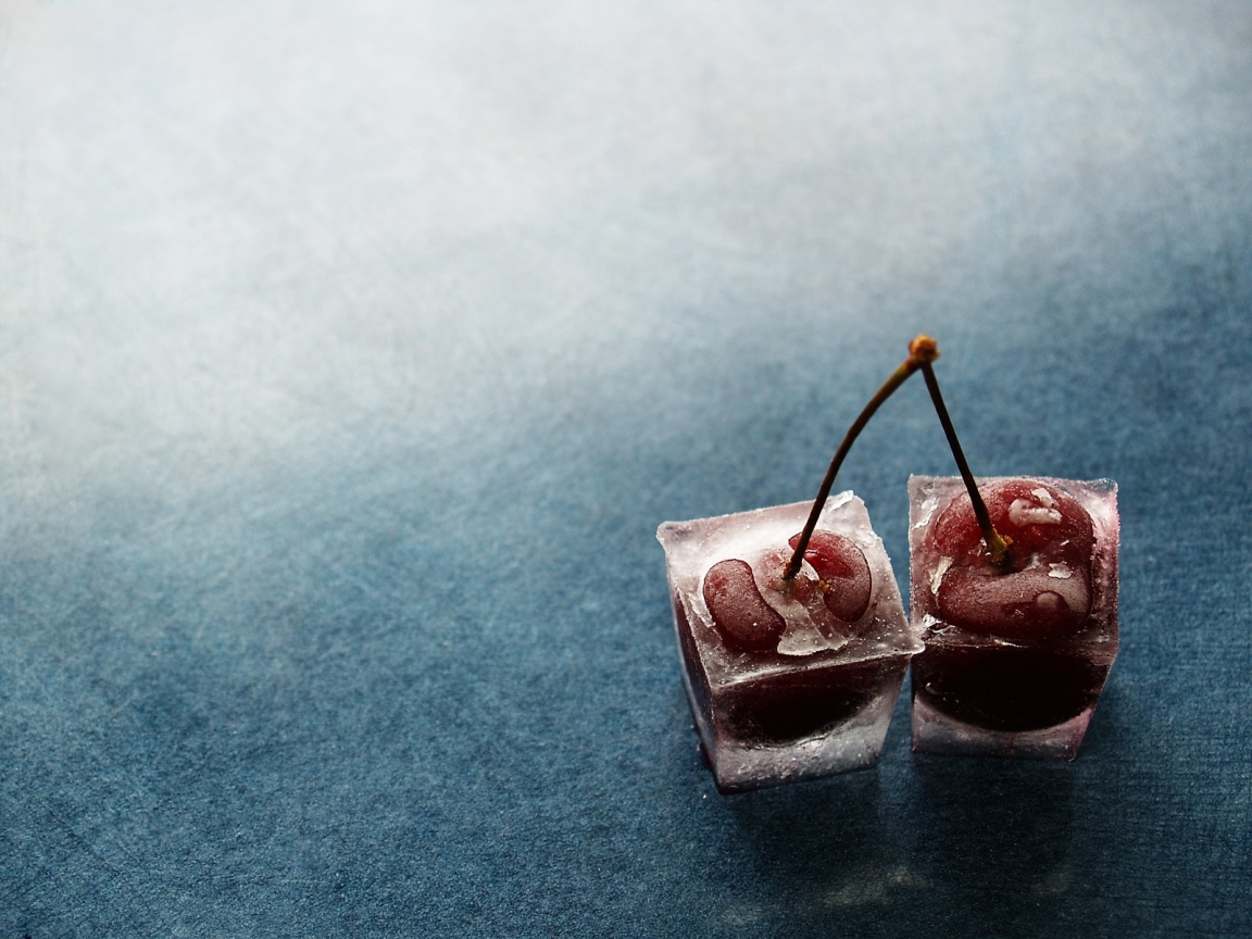 Cherries in Ice for 1152 x 864 resolution