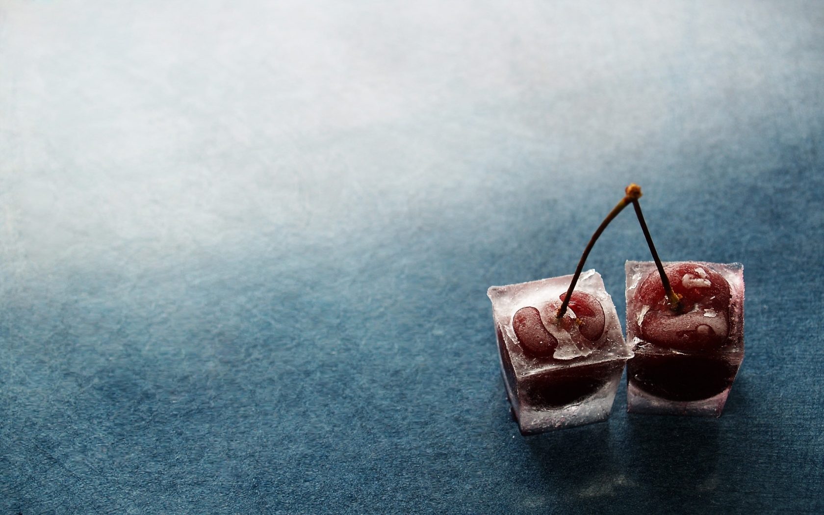 Cherries in Ice for 1680 x 1050 widescreen resolution