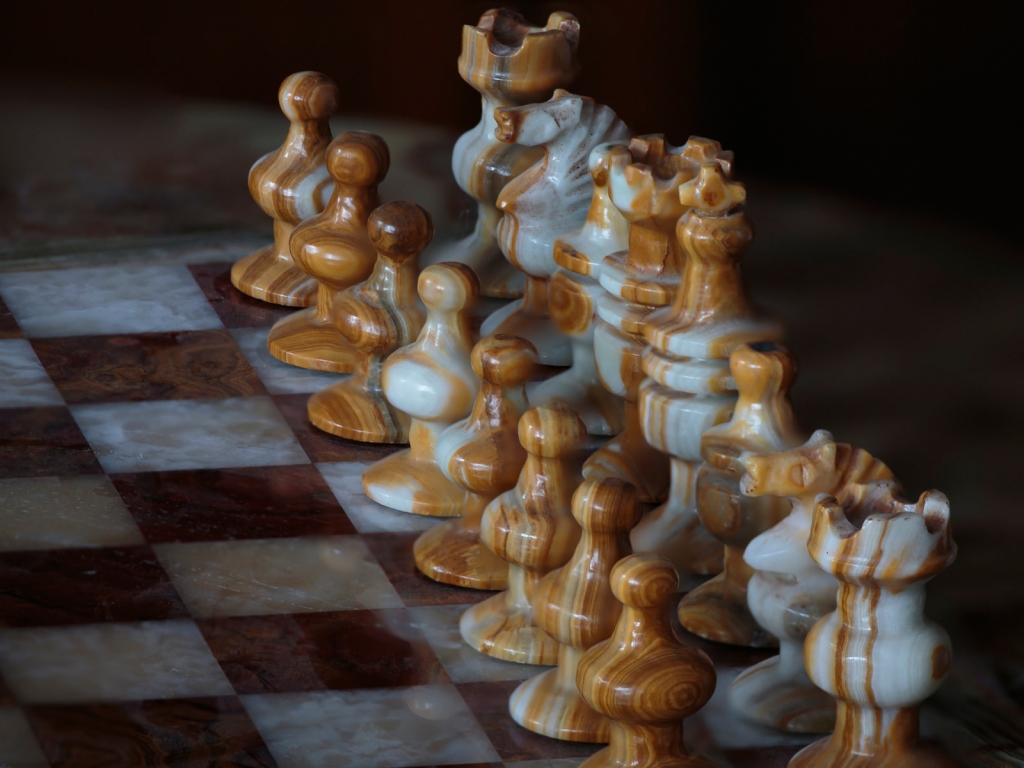 Chess Pieces for 1024 x 768 resolution