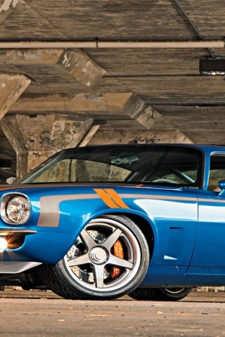 Chevrolet Camaro Tuning 1971 for 320 x 480 iPhone resolution