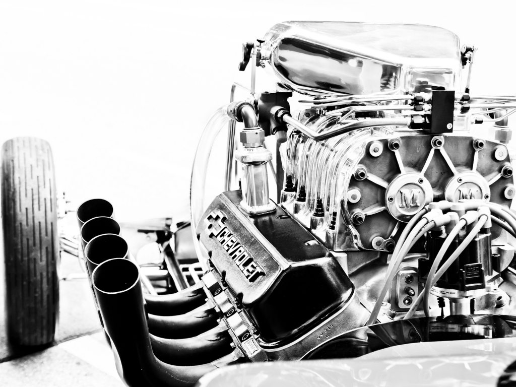 Chevrolet Corvette Engine for 1024 x 768 resolution