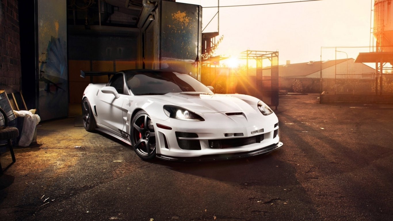 Chevrolet Corvette ZR 1 for 1366 x 768 HDTV resolution