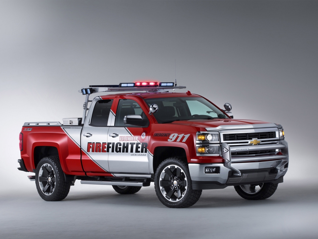 Chevrolet Silverado Volunteer Firefighters Concept for 1024 x 768 resolution