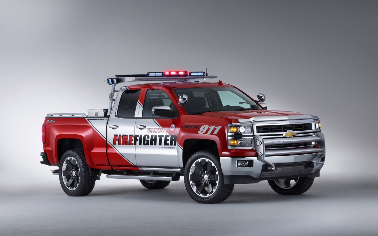 Chevrolet Silverado Volunteer Firefighters Concept for 1280 x 800 widescreen resolution